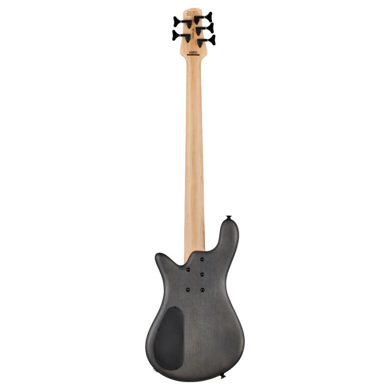 Spector SXEURO5LXBMBKS Bass Guitar, Euro LX BOLT-ON, 5-String, active, Black Stain Ma tte