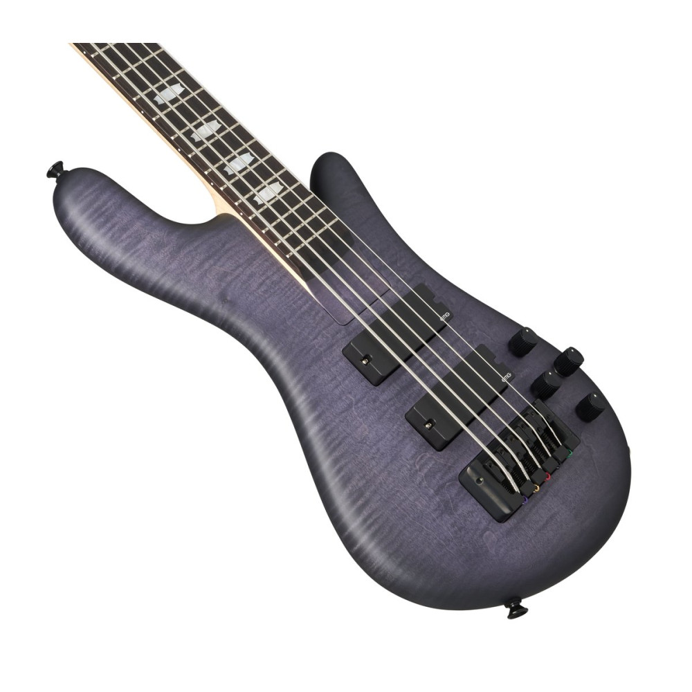 Spector SXEURO5LXBNSM Bass Guitar, Euro LX BOLT-ON, 5-String, active, Nightshade Mat te