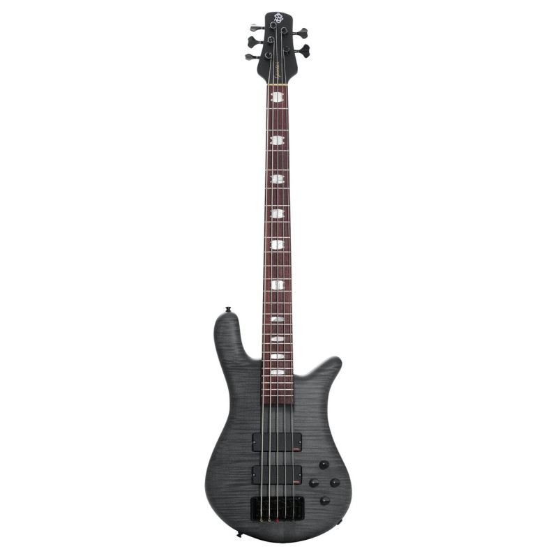 Spector SXEURO5LXMBKS Electric Bass Guitar, EuroLX, 5-String, Active, Black Stain Ma tte