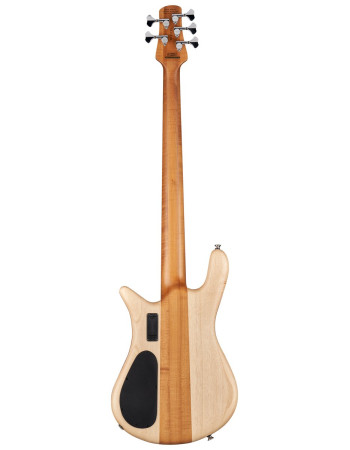 Spector SXEURO5RSTZBW Bass Guitar, Euro5 RST Zebrawood Natural Matte, Limited Editio n