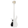 Spector SXEURO5WHCL Electric Bass Guitar, Euro Classic, 5-String, Active, Solid Wh ite Gloss