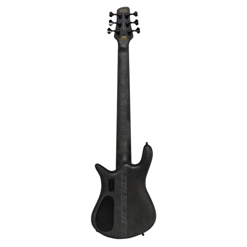 Spector SXEURO6LXMBKS Electric Bass Guitar, EuroLX, 6-String, Active, Black Stain Ma tte