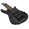 Spector SXEURO6LXMBKS Electric Bass Guitar, EuroLX, 6-String, Active, Black Stain Ma tte
