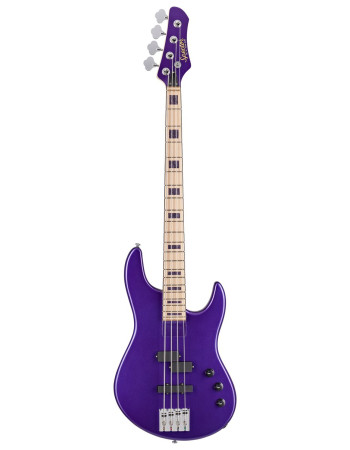 Spector SXICONNC4FB Bass Guitar, Icon, NC-4, Frank Bello Signature Bass, Metallic Purple
