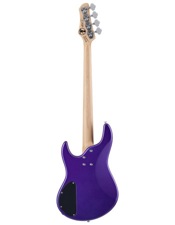 Spector SXICONNC4FB Bass Guitar, Icon, NC-4, Frank Bello Signature Bass, Metallic Purple