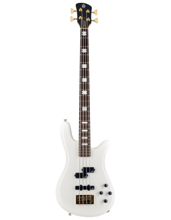 Spector SXICONNS2BWH Bass Guitar, Icon NS-2, Bolt-On, White Gloss