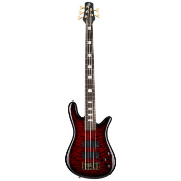 Spector SXICONNS5BBC Bass Guitar, Icon NS-5, Bolt-On, Black Cherry Gloss