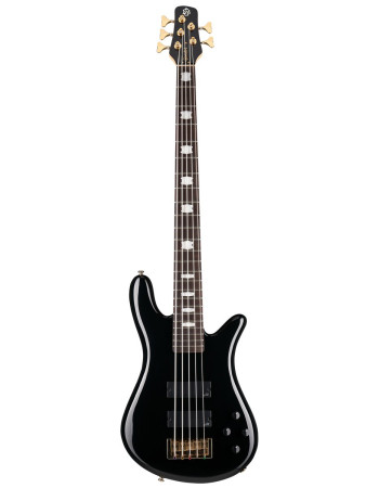 Spector SXICONNS5BBK Bass Guitar, Icon NS-5, Bolt-On, Black Gloss