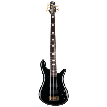 Spector SXICONNS5BBK Bass Guitar, Icon NS-5, Bolt-On, Black Gloss