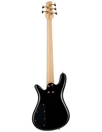 Spector SXICONNS5BBLKS Bass Guitar, Icon NS-5, Bolt-On, Black Stain Gloss