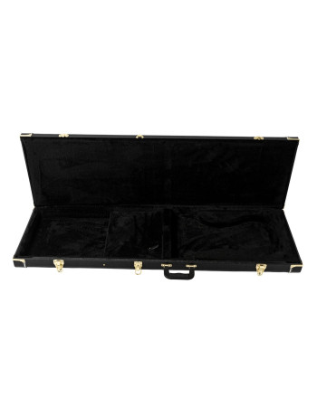 Spector SXZCASE4+5S Case, for 4-String and 5-String Electric Bass Guitars, Black, Logo