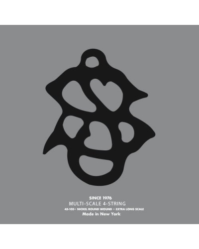 Spector SXZSSMSNRW45105 String Set, Electric Bass, Nickel, 4-String, 45-105, Multi-Sca le Basses