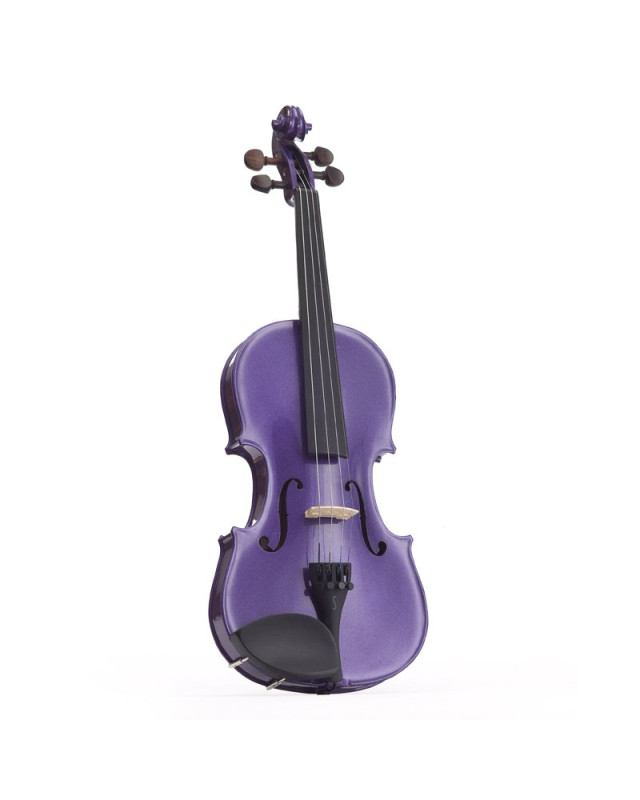 Stentor SR1401DPF Violin 1/4, Harlequin, Set, purple