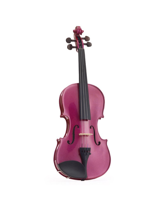 Stentor SR1401RPA Violin 4/4, Harlequin, Set, Pink