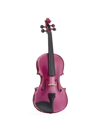 Stentor SR1401RPC Violin 3/4, Harlequin, Set, Pink
