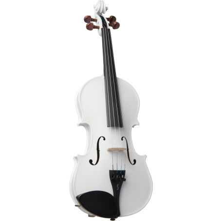 Stentor SR1401WHC Violin 3/4, Harlequin, Set, white