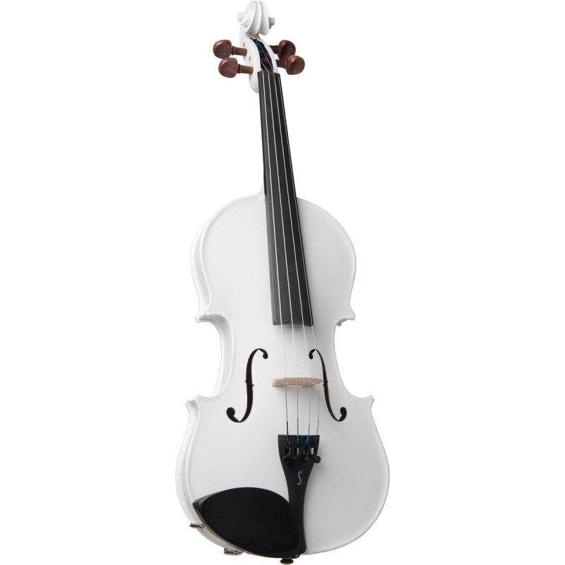 Stentor SR1401WHC Violin 3/4, Harlequin, Set, white