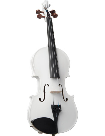 Stentor SR1401WHE Violin 1/2, Harlequin, Set, white