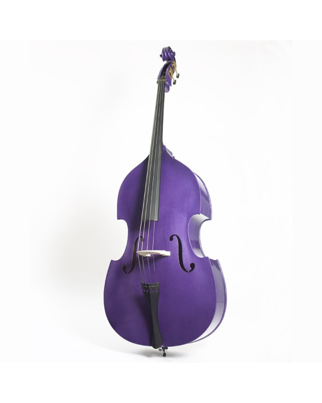 Stentor SR1950MPC Double bass 3/4, “Rock a Billy”, purple