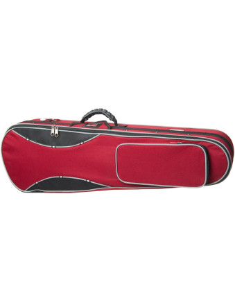 Stentor SRC1372E-R Case, for violin 1/2 red, for Student II model
