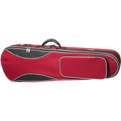 Stentor SRC1372G-R Case, for violin 1/8 red, for Student II model