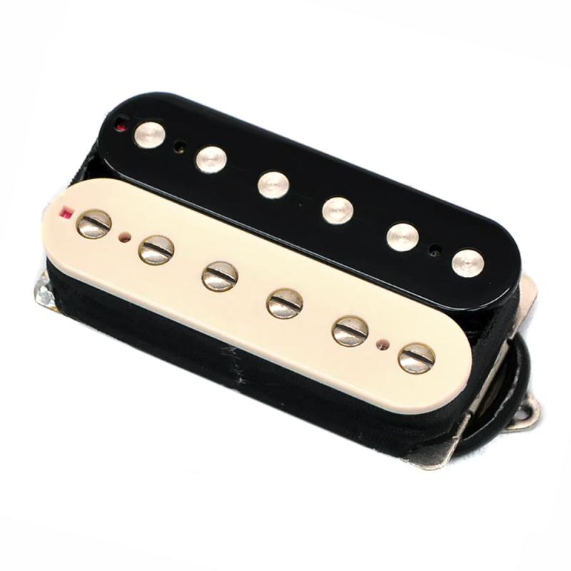 Suhr Pickup. Woodbucker, Bridge 53mm, Reverse Zebra