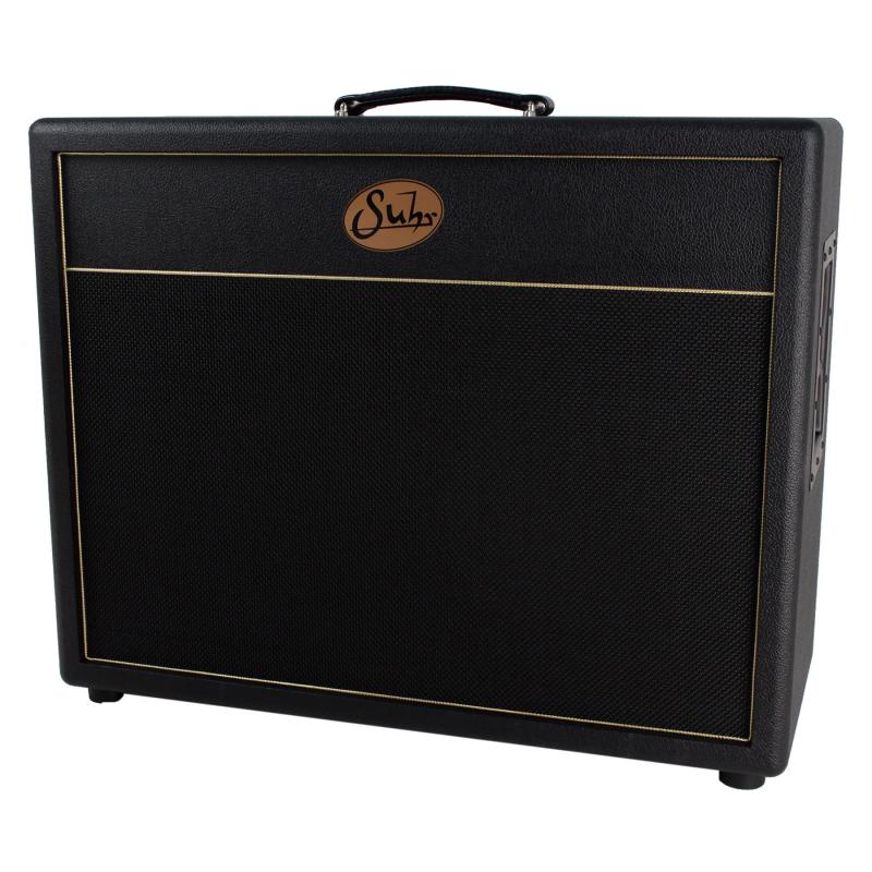Suhr 2x12 Deep Cabinet. Black, Black grill, Veteran 30