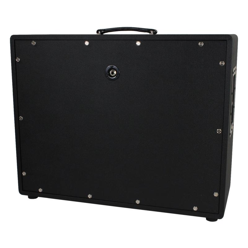 Suhr 2x12 Deep Cabinet, Black, Black Grill. No speaker