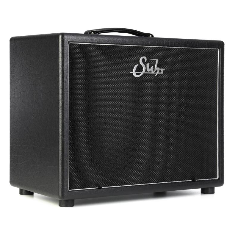 Suhr 1x12 PT-15 Cabinet, Black, Black grill, Creamback