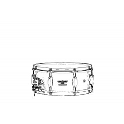 Tama TBS1465S-SBM STAR Bubinga Snare Drum 14" x 6,5" - Satin Blue Metallic/Chrome HW - Outside Inlay