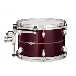 Tama TBT1007S-CDKR STAR Bubinga Rack Tom 10" x 7" - Dark Red Cordia/Chrome HW/Inlay: Only Outside