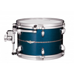 Tama TBT1008S-SBM STAR Bubinga Rack Tom 10" x 8" - Satin Blue Metallic/Chrome HW/Inlay: Only Outside