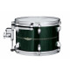 Tama TBT1209S-CDKG STAR Bubinga Rack Tom 12" x 9" - Dark Green Cordia/Chrome HW/Inlay: Only Outside Tama TBT1209S-CDKG STAR Bubinga Rack Tom 12" x 9" - Dark Green Cordia/Chrome HW/Inlay: Only Outside