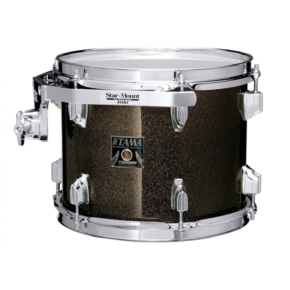 Tama 1B-CKT12R-MGD Superstar Classic Rack  Tom 12 - Midnight Gold Sparkle