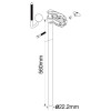 Tama 1B-HTS88W2 Center tube w/casting assembly for HTS88W
