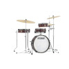 Tama 1B-LJK48PBNBW Club-Jam Pancake Shell Kit 4 pcs - Burgundy Walnut Wrap/Chrome HW