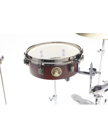 Tama 1B-LJK48PBNBW Club-Jam Pancake Shell Kit 4 pcs - Burgundy Walnut Wrap/Chrome HW