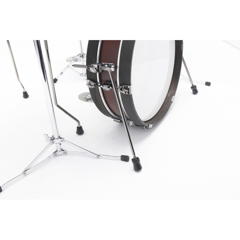 Tama 1B-LJK48PBNBW Club-Jam Pancake Shell Kit 4 pcs - Burgundy Walnut Wrap/Chrome HW