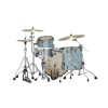 Tama 1B-MR32CZUSSL Starclassic Maple Duracover Wrap Shell Kit 3 pcs - Sky Blue Swirl/Smoked Black Nickel HW