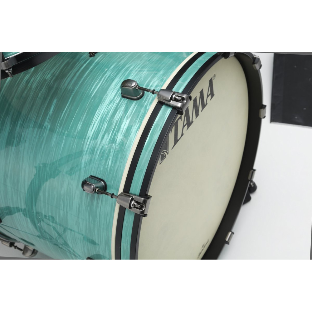 Tama 1B-MR42TZUSSG Starclassic Maple Shell Kit 4 teilig - Surf Green Silk/Smoked Black Nickel Hardware