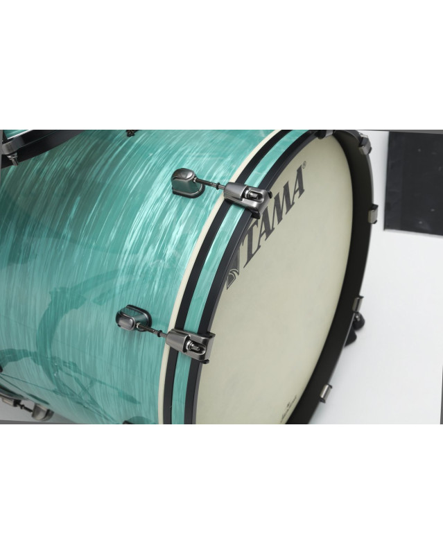 Tama 1B-MR42TZUSSG Starclassic Maple Shell Kit 4 teilig - Surf Green Silk/Smoked Black Nickel Hardware