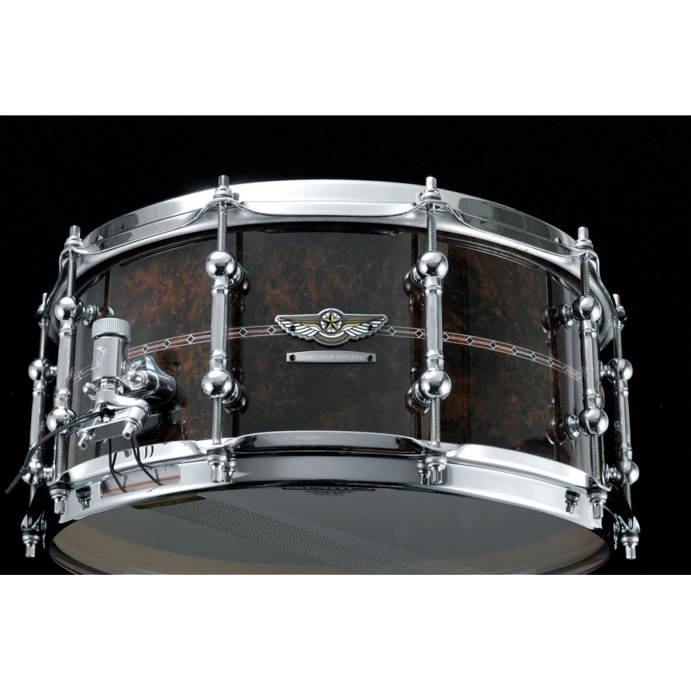 Tama 1B-TBWS1465SG STAR Reserve Bubinga/Walnut Snare Drum 14