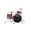Tama WBS32RZS-SGF Starclassic Lacquer Walnut/Birch Shell Kit 3 pcs. - Satin Burgundy Fade/Chrom Hardware
