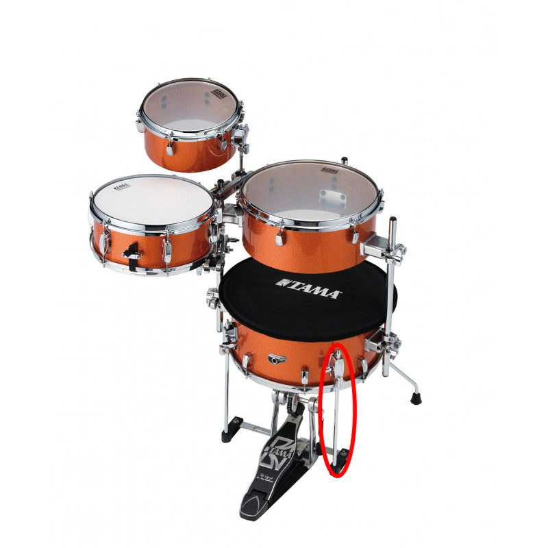 Tama 6573CJIP Bass Drum Spur for Cocktail-JAM - straight