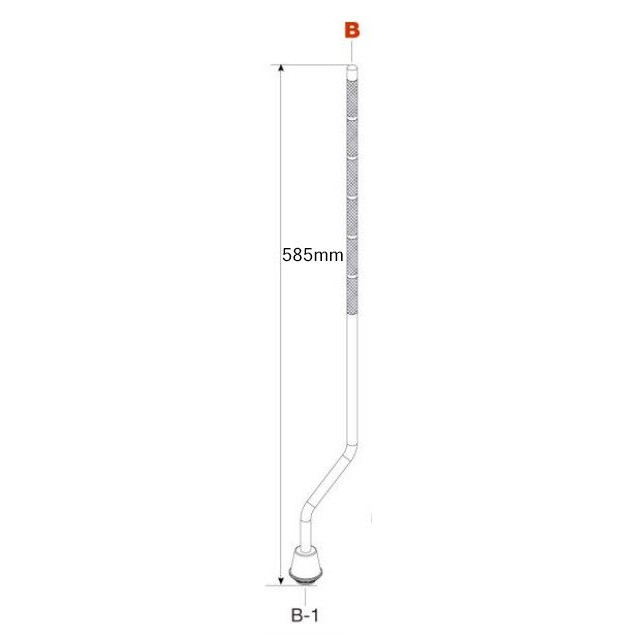 Tama 6573CLJ3P Floor Tom Leg for Club-Jam & Club-Jam Mini (3pcs/set)