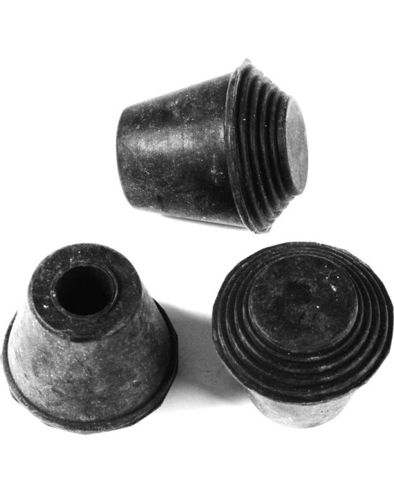 Tama 6573RTP3 Gummifuß Standtombeine - 3 Stück, für Rockstar/Artstar