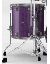 Tama MAF1614-DPP Starclassic Maple Floor Tom - 16" x 14" Deeper Purple/Chrom HW