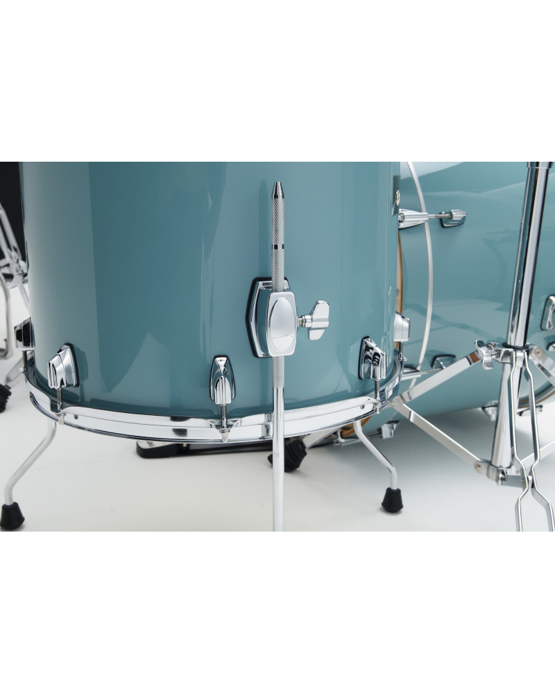 Tama CL32RZ-LEG Superstar Classic Drum Set 3 pcs - Light Emerald Blue Green/Chrome HW + SM5W Hardware Kit