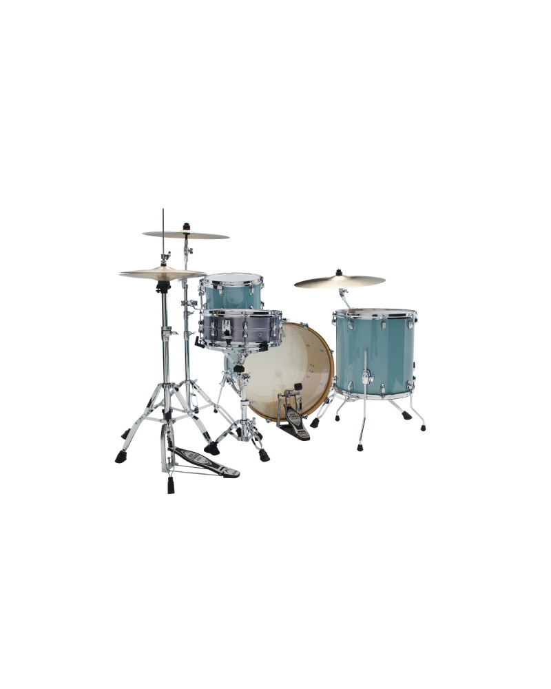 Tama CL32RZ-LEG Superstar Classic Drum Set 3 pcs - Light Emerald Blue Green/Chrome HW + SM5W Hardware Kit
