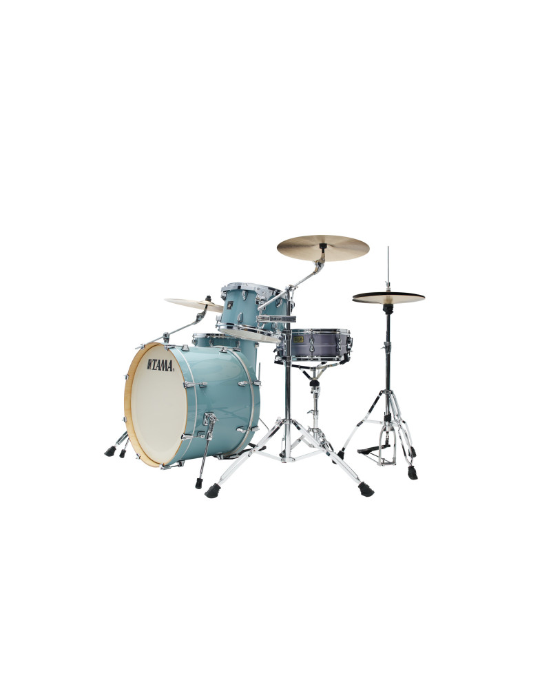 Tama CL32RZ-LEG Superstar Classic Drum Set 3 pcs - Light Emerald Blue Green/Chrome HW + SM5W Hardware Kit